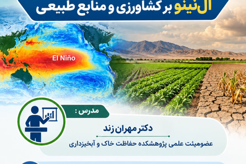 کارگاه تخصصی تحلیل و مدیریت پیامدهای ال نینو بر کشاورزی و منابع طبیعی