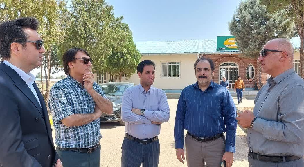 بازدید مدیر کل دفتر اقتصادی سازمان تات از یک ایستگاه و یک پایگاه تحقیقاتی مرکز قزوین