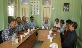 حضور محمد حسن عصاره در مرکز تحقیقات و آموزش کشاورزی قزوین