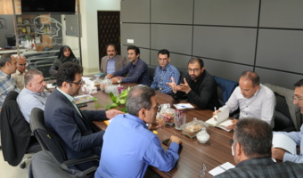 جلسه بررسی ابعاد فنی طرح پایش هوشمند آب در سطح شبکه آبیاری دشت قزوین