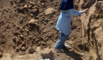 بررسی میدانی پرونده تغییر کاربری اراضی در منطقه الموت توسط پژوهشگر مرکز تحقیقات