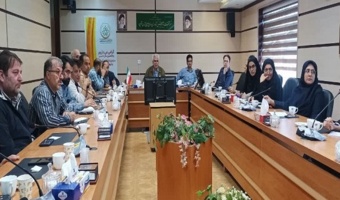 جلسه هم افزائی، با محوریت تولید محتوا در مرکز تحقیقات کشاورزی قزوین