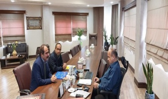 نشست مهرزاد محصص مستشاری با رئیس سازمان مدیریت و برنامه ریزی استان قزوین