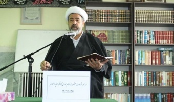 مراسم سوگواری شهادت امام موسی کاظم ع در مرکز تحقیقات و آموزش کشاورزی قزوین