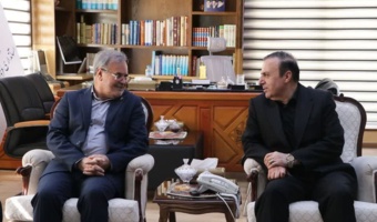 دیدار معاون وزیر جهاد کشاورزی و رئیس سازمان تات با استاندار قزوین