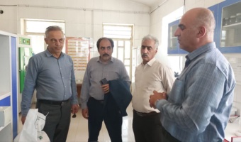 بازدید رئیس و معاون پژوهشی موسسه تحقیقات گیاه‌پزشکی کشور از واحدهای تولید پایه مادری، کشت بافت و اصلاح بذر در استان قزوین