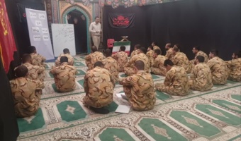 دوره آموزشی مهارتی پرورش قارچ خوراکی سربازان پادگان انصارالمهدی (عج) قزوین