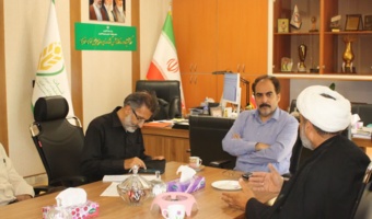 عزم رئیس مرکز در ارتقاء رفاهیات کارکنان مرکز تحقیقات کشاورزی قزوین