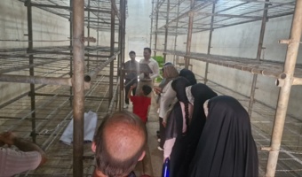 بازدید آموزشی و  آموزش عملی دوره پرورش قارچ خوراکی در روستای شیداصفهان
