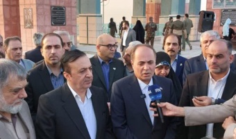 هم‌زمان با برگزاری جشنواره ملی زیتون طارم سفلی؛  حضور دکتر مهرزاد محصص مستشاری در مراسم استقبال از وزیر جهاد کشاورزی