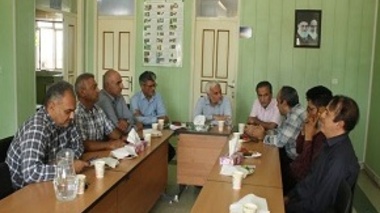 حضور محمد حسن عصاره در مرکز تحقیقات و آموزش کشاورزی قزوین
