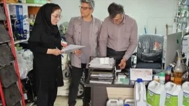 حضور محقق  مرکز تحقیقات کشاورزی در کنترل، نظارت وبازرسی انواع مواد کودی استان