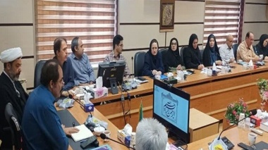 جلسه شورای مدیران مرکز تحقیقات کشاورزی قزوین