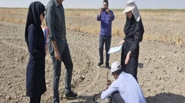 اجرای طرح مطالعات خاکشناسی اراضی آبیک