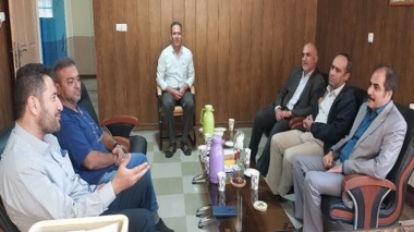 دکتر مهرزاد محصص مستشاری در مدیریت جهادکشاورزی شهرستان تاکستان