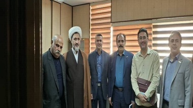 دیدار مهرزاد محصص مستشاری با نماینده ولی فقیه مؤسسه آموزش و ترویج کشاورزی