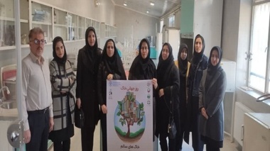 بازدید کارشناسان جهاد کشاورزی قزوین از آزمایشگاه تحقیقات خاک و آب