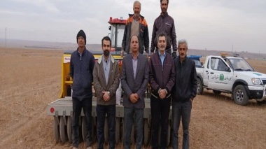 اجرای طرح‌های تحقیقاتی کشت گندم و جو دیم ـ روستای جمجرد