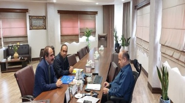 نشست مهرزاد محصص مستشاری با رئیس سازمان مدیریت و برنامه ریزی استان قزوین