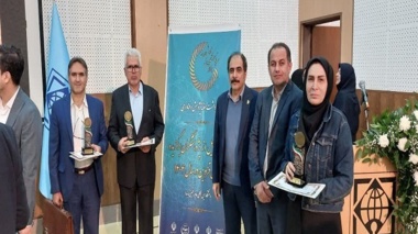 کسب رتبه استانی  پژوهشگر برتر مرکز تحقیقات و آموزش کشاورزی و منابع طبیعی قزوین در هفته پژوهش