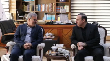 دیدار معاون وزیر جهاد کشاورزی و رئیس سازمان تات با استاندار قزوین