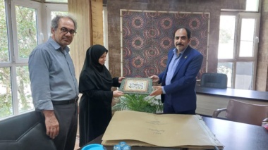 نشست مشترک رئیس مرکز تحقیقات کشاورزی قزوین و مدیر کل اسناد و کتابخانه ملی استان قزوین