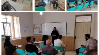 حضور محققین در عرصه ؛ برگزاری دوره آموزشی کرم برگخوار پاییزه در شهرستان بویین زهرا مرکز دانسفهان