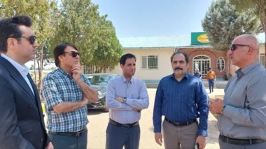بازدید مدیر کل دفتر اقتصادی سازمان تات از یک ایستگاه و یک پایگاه تحقیقاتی مرکز قزوین