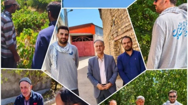 همکاری با بسیج دانشگاه بین‌المللی امام خمینی (ره)؛  مشارکت مرکز تحقیقات کشاورزی قزوین در اردوی جهادی گروه انصار دانشگاه بین‌المللی امام خمینی (ره) در شهرستان آوج